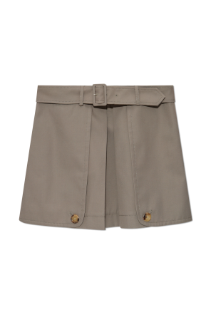 [Salvatore Ferragamo] パッチポケット付きミニスカート Mini skirt with applied pockets - Women | Ferragamo
